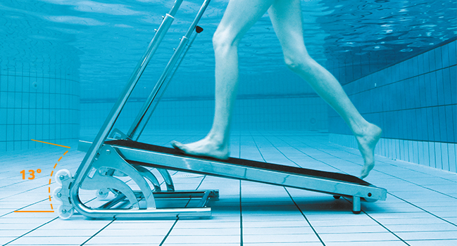 Waterflex Aquajogg Aquatic Treadmill (Stainless Steel) – detail 1