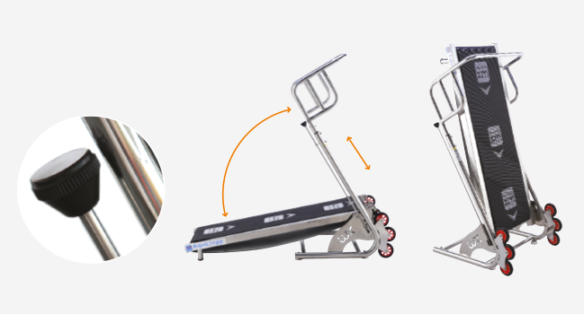 Waterflex Aquajogg Aquatic Treadmill (Stainless Steel) – detail 2