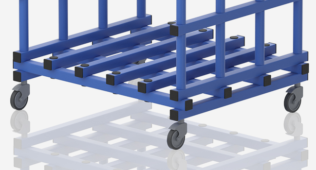 Waterflex Aquafitmat Storage Cart – detail 1