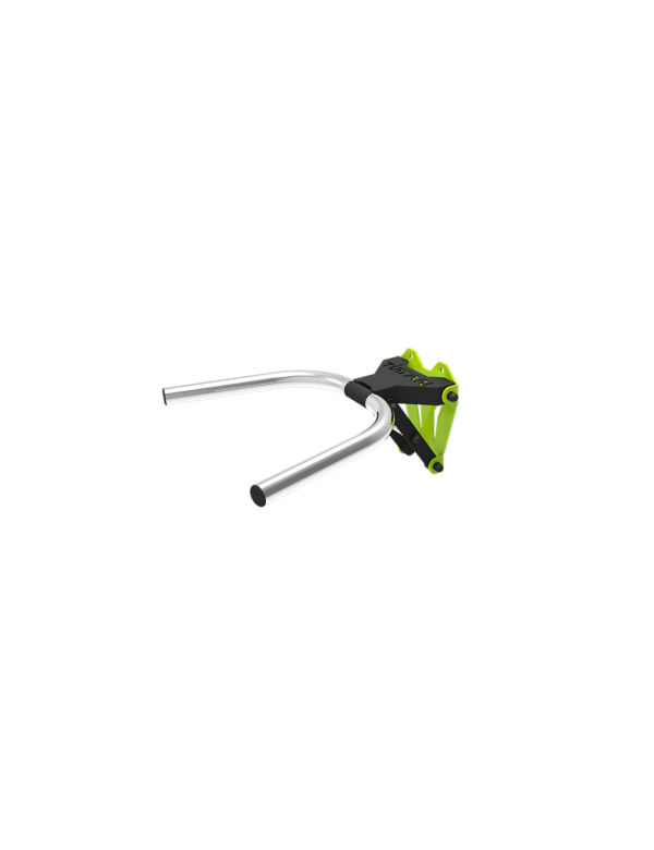 Foldable wall dip-handle holder